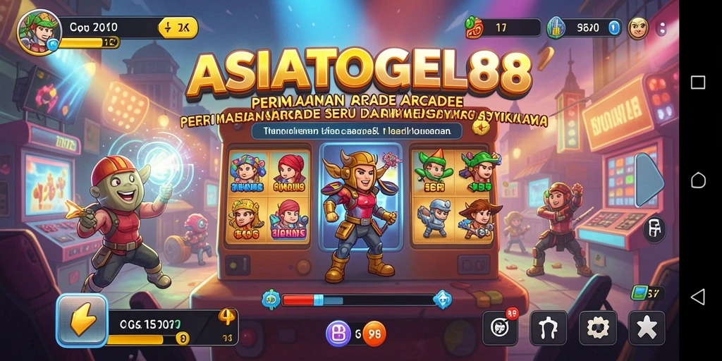 Screenshot utama ASIATOGEL88 menampilkan gameplay seru dan penuh aksi.
