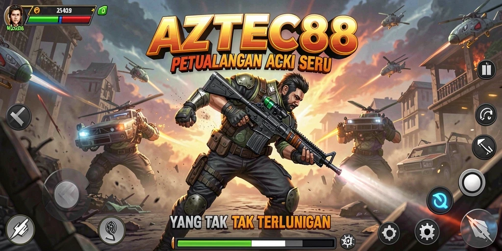 Tampilan gameplay AZTEC88 yang seru dan mendebarkan.