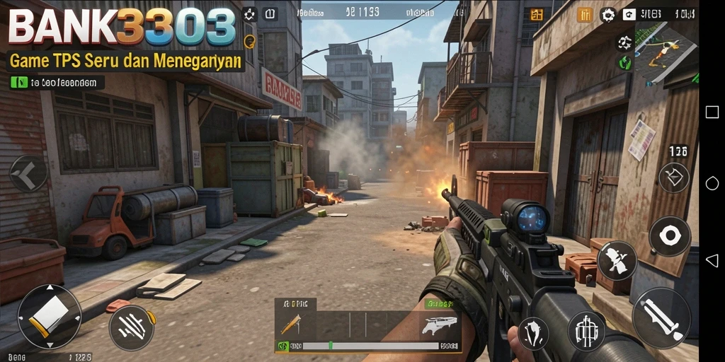 Tampilan gameplay BANK303 yang mengejutkan dan mendebarkan.
