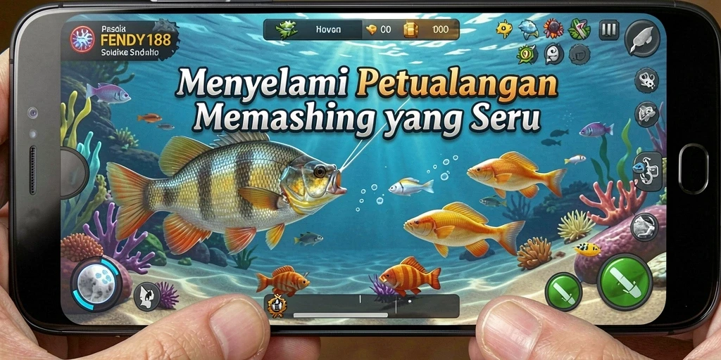 Tangkapan ikan besar di dalam permainan FENDY188 yang seru.
