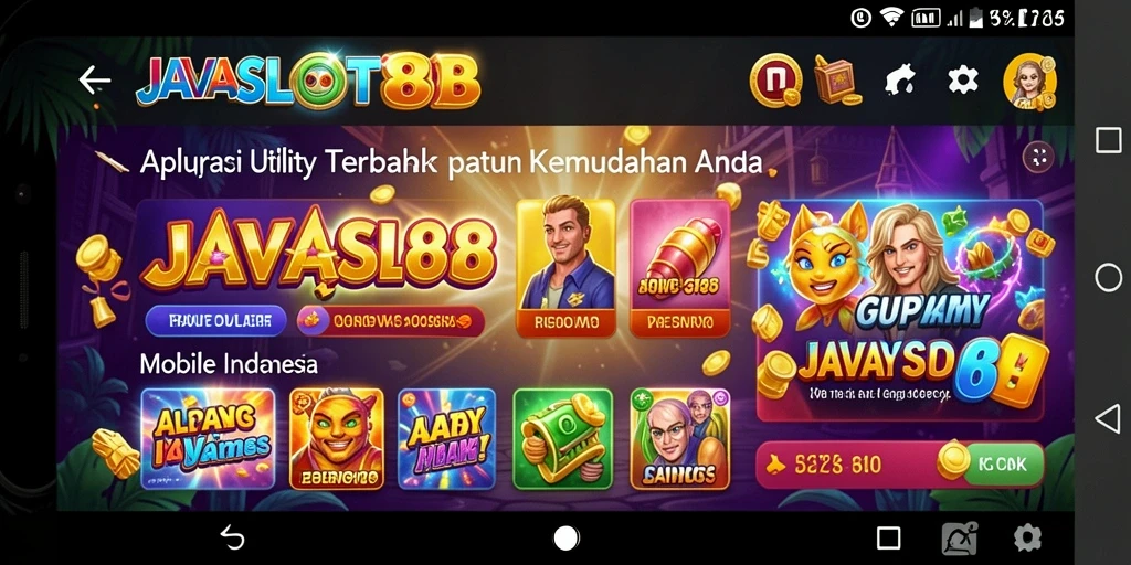 Tampilan antarmuka utama JAVASLOT88 yang memudahkan pengelolaan tugas.