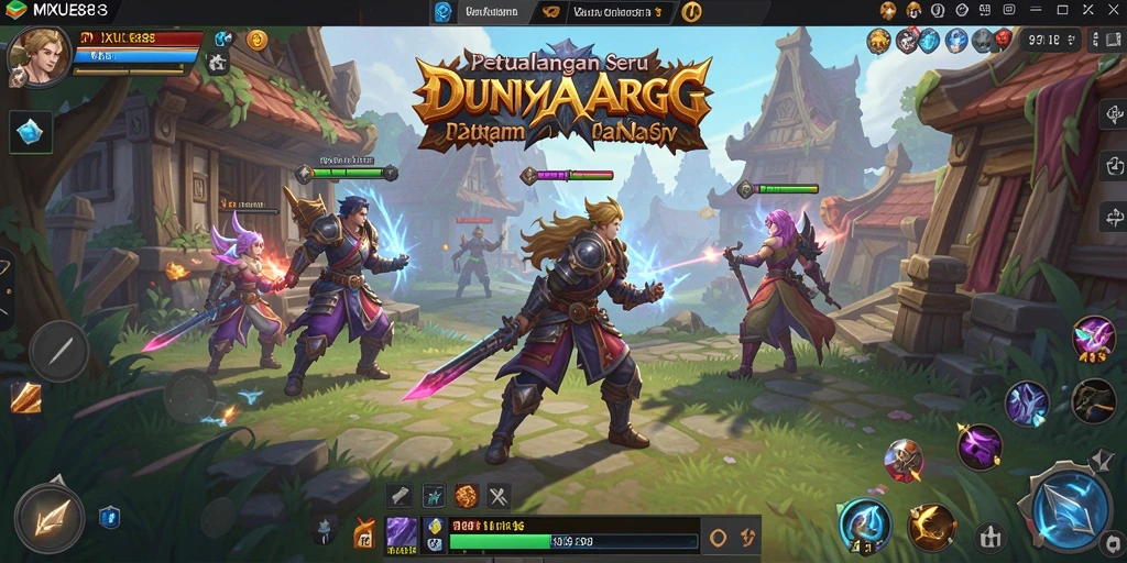 Tampilan menarik dari gameplay MIXUE88 yang penuh aksi.