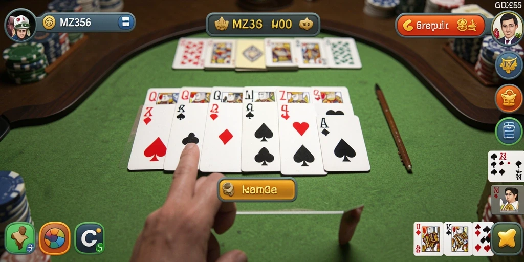 Tampilan gameplay seru dari MZ356 dengan interaksi antar pemain.